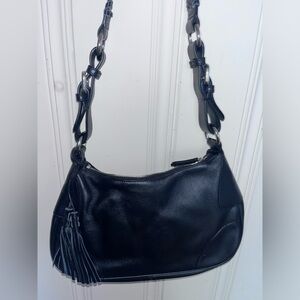 Ashneil black leather vintage bag